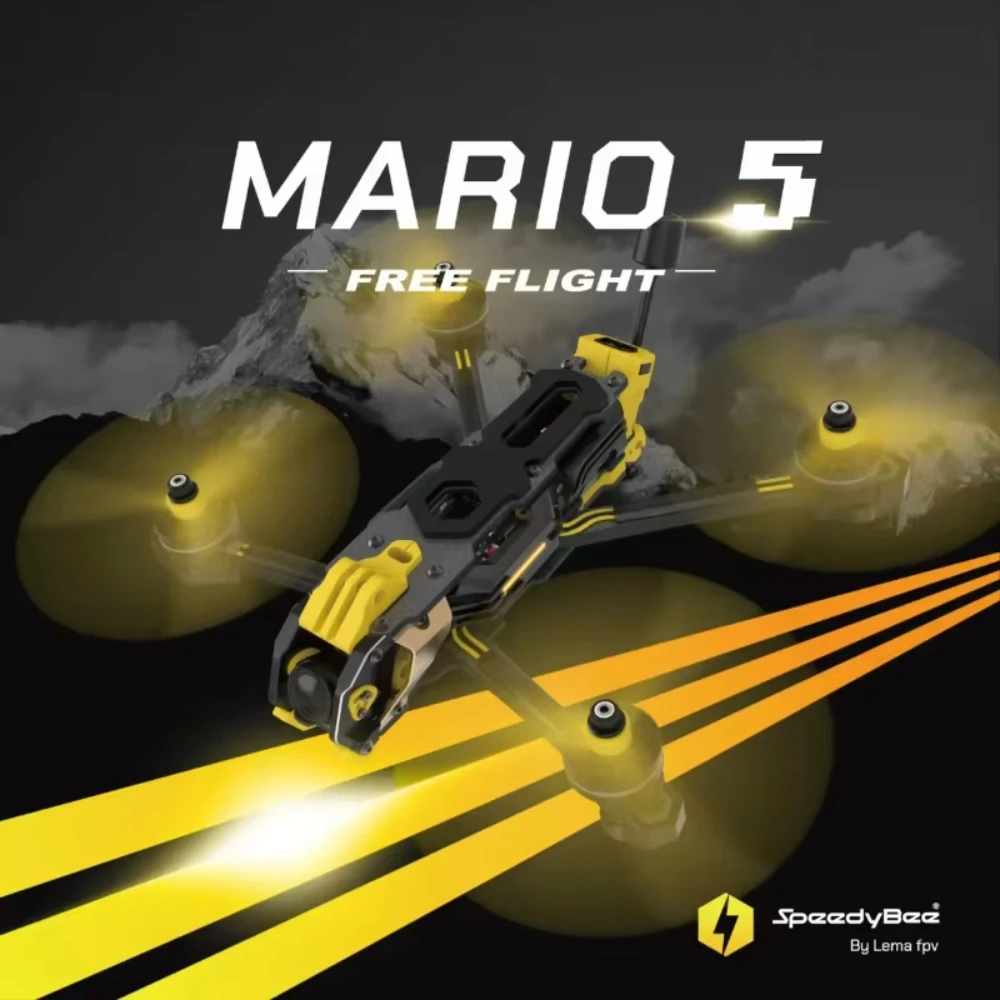 Drone Racing Propeller - طقم إطار Speedybee Mario 5 O4