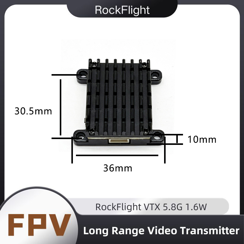 جهاز إرسال RockFlight TX663 VT - مراجعة Drone Racing Vtx وسعره